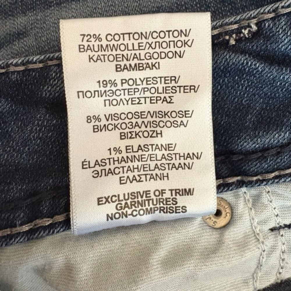 Silver Jeans Elyse Straight Leg 31 x 30 Stretch Mid Rise Curvy Fit - Picture 14 of 15